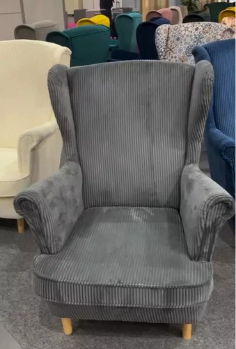 Ohrensessel aus cord - ohrensessel,