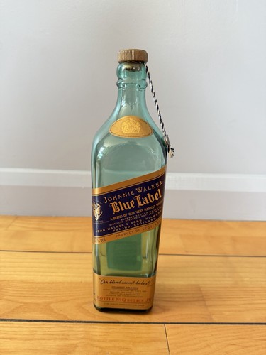 Vintage johnny walker - vintage, blue
