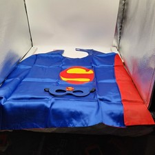 Superman Umhang , Maske Kinder Kostüm Faschingskostüm Halloween