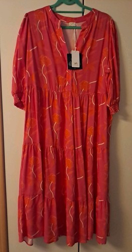 Via milano stufenkleid pink - stufenkleid,