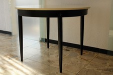 THONET Original, Tisch ausziehbar creme-weiß Rund Rundtisch Vintage Design