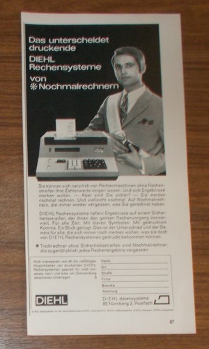 Seltene werbung diehl - seltene,