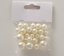 24 Stk Perlen Acryl Dekoperlen