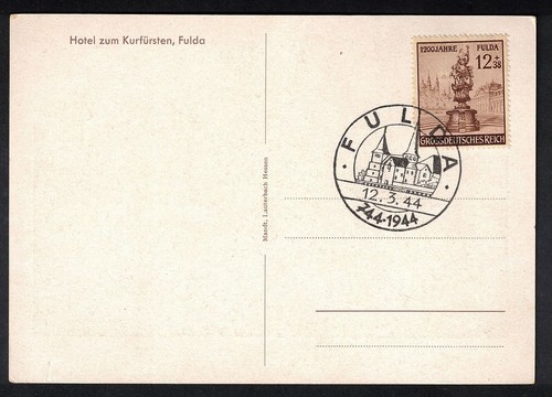 Deutsches reich 1944 postkarte - deutsches,