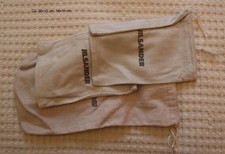 3 Aufbewahrungsbeutel Schuhe Tasche "Jil Sander"