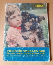Tierschutzkalender von 1953 (Deutscher Tierschutzbund)