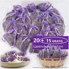 20 +15 GRATIS Lavendelsäckchen Lavendelkissen Mottenschutz Geschenk PREMIUM 2024