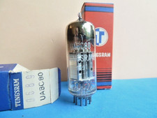 1x Röhre UABC80 Tungsram - NOS - unbenutzt in Originalverpackung - UABC 80