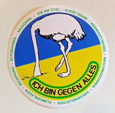 Alter Aufkleber - ICH BIN