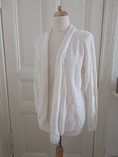 Cardigan Strickjacke weiß