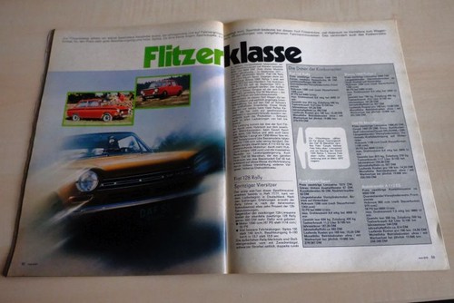 Mot 1972 simca 1000 rallye - mot,