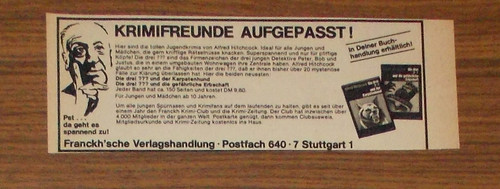 Seltene werbung franckh - werbung, die