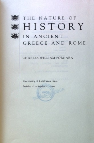 The nature history in - the,