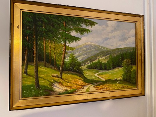 Altes ölgemälde - altes,