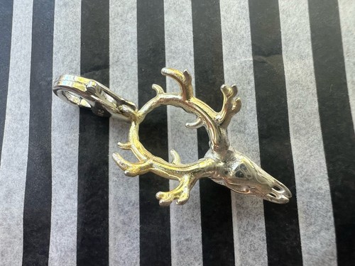 925 silber skull hirsch - 925,