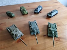 Konvolut russischer Panzermodelle Metall