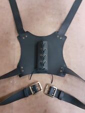 Mytholon Rückensystem mit einer Scheide Leder Schwarz Larp Mittelalter #11213