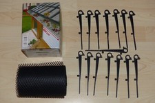 Dachrinne, Laubfang, Laub Schutz, Dachrinnenschutzmatte 600cm lang, neu ovp