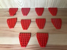 Lego 10x 2625 Wedge Plate 7 x