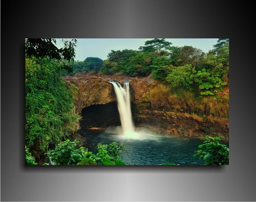 Leinwand bild wasserfall - bild,,