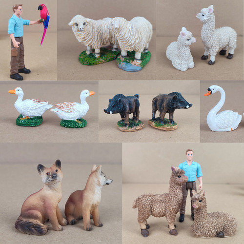 Tier figuren miniaturen - figuren,