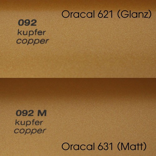 Oracal 621 glanz - glanz, matt