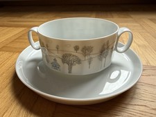 Rosenthal Polygon Winterreise Studio-Linie Suppentasse + Passende Untertasse