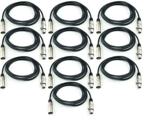 10x mikrofonkabel 3 - 10x,
