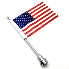 Motorrad American USA Flagge