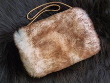 Muff aus echtem Schaffell