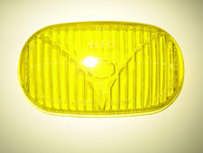 Porsche 356 911 912 Glas für Nebelscheinwerfer gelb Hella K 1112 - 13-66893