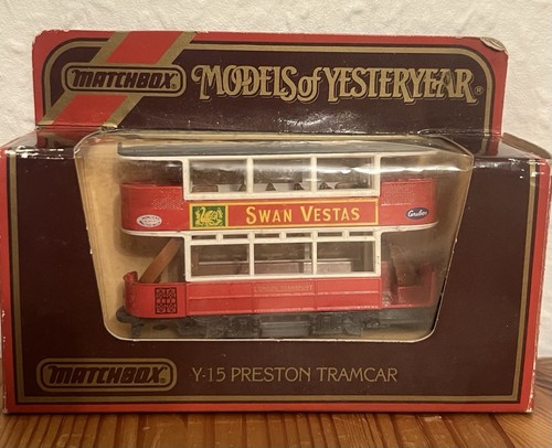 Matchbox preston tram car - matchbox,