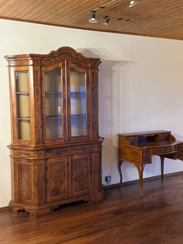 Vitrine nussbaum barock - barock, stil