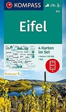 KOMPASS Wanderkarte Eifel: 4