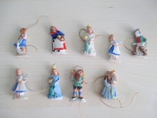 9 Märchenfiguren Porzellan