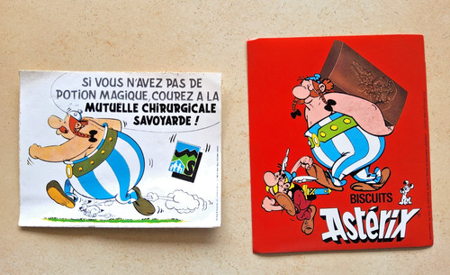 Lot stickers asterix - of,