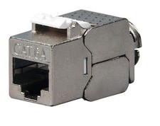 Keystone RJ45 Jack Modul Cat.6a  werkzeuglos Netzwerk Adapter Buchse für CAT7