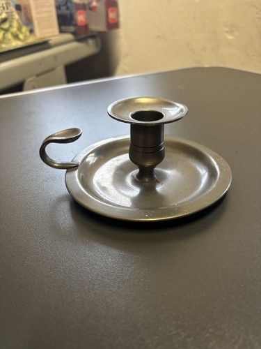 Vintage zinn kerzenhalter - vintage,
