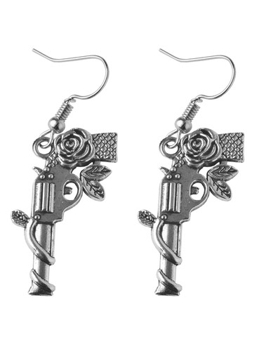 Roses guns ohrringe - &,