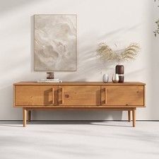 Lowboard Sideboard 145 cm mit 3 Türen Stauraum 