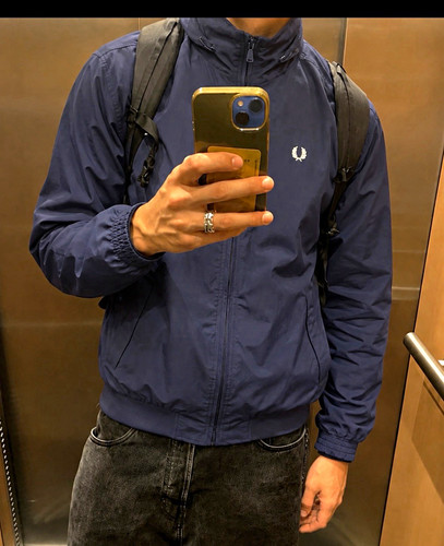 Fred perry herren windbreaker - fred,