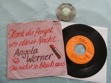 7" Single Angela Werner Hast du Angst vor dieser Nacht 1981 RCA | EX