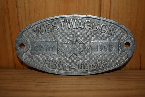 Altes blechschild eisenbahn - altes,