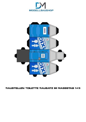 Baustellen toilette dixi klo - baustellen,