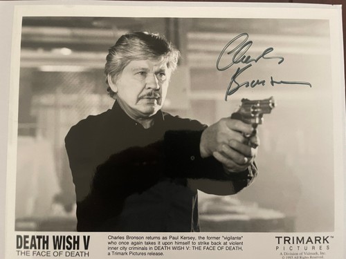 Charles bronson autogramm - charles,