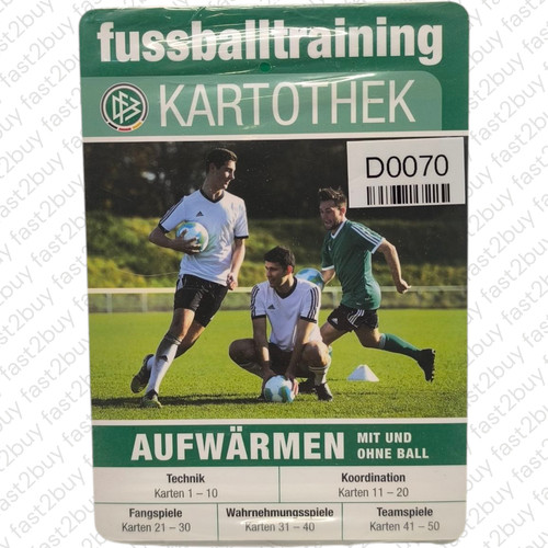 Fussballtraining kartothek - fussballtraining,