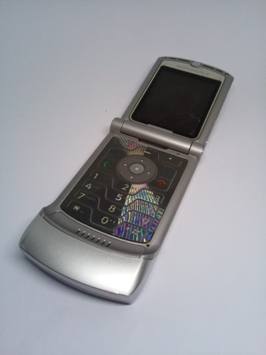 Handy motorola razr silber - handy,