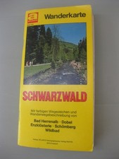 Atlasco Wanderkarte Blatt Nr. 231 Schwarzwald - B.Herrenalb-Enzklösterle etc