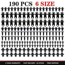 190Pcs Bumper Clips Retainer