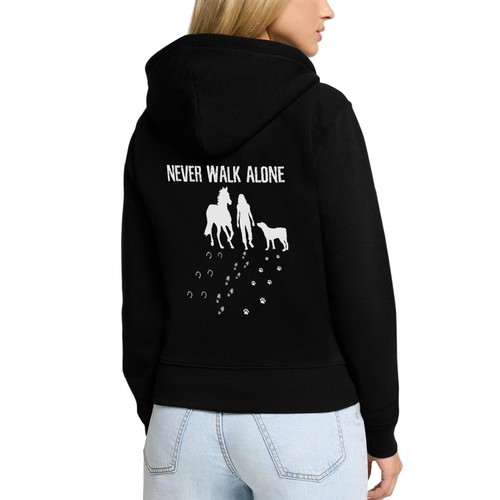 Never walk alone hund - alone,